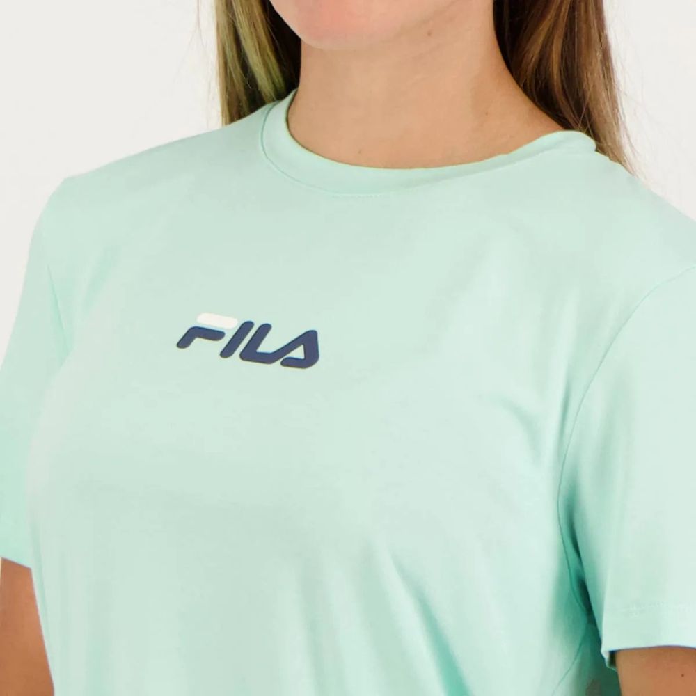 Camiseta Fila Letter Fit | Feminina